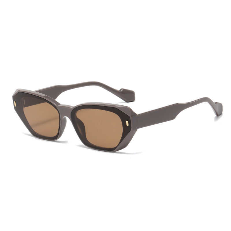 Venta al por mayor Gafas de sol ovaladas de marco pequeño para PC